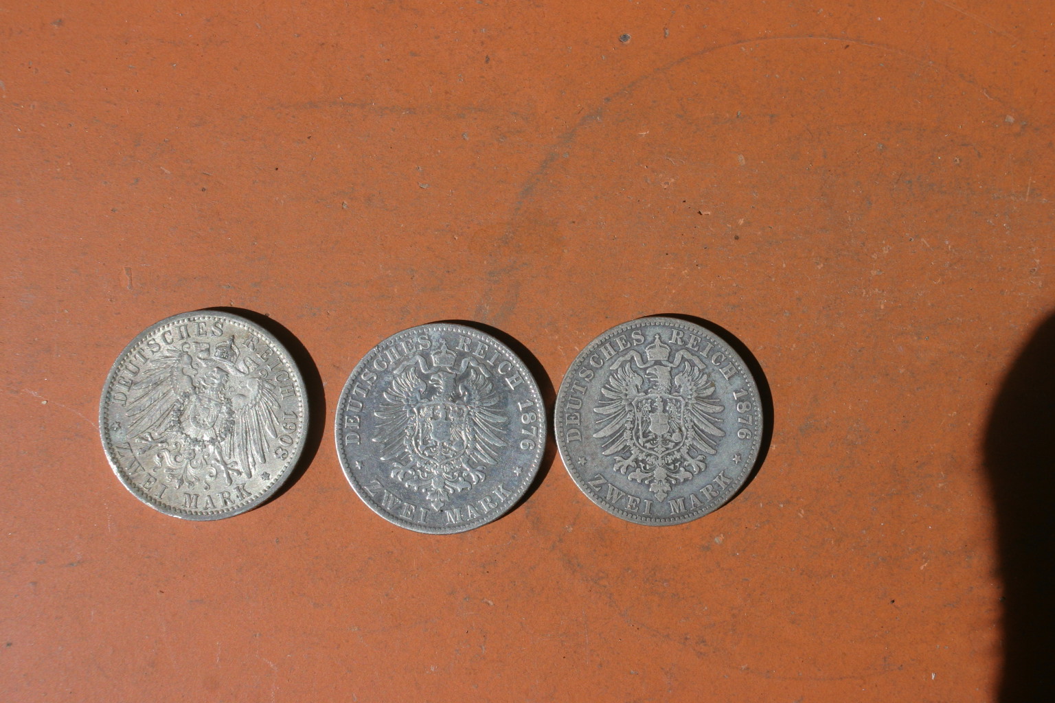 Silbermünzen 2 Reichsmark Preussen Baden Preussen – Bild 2