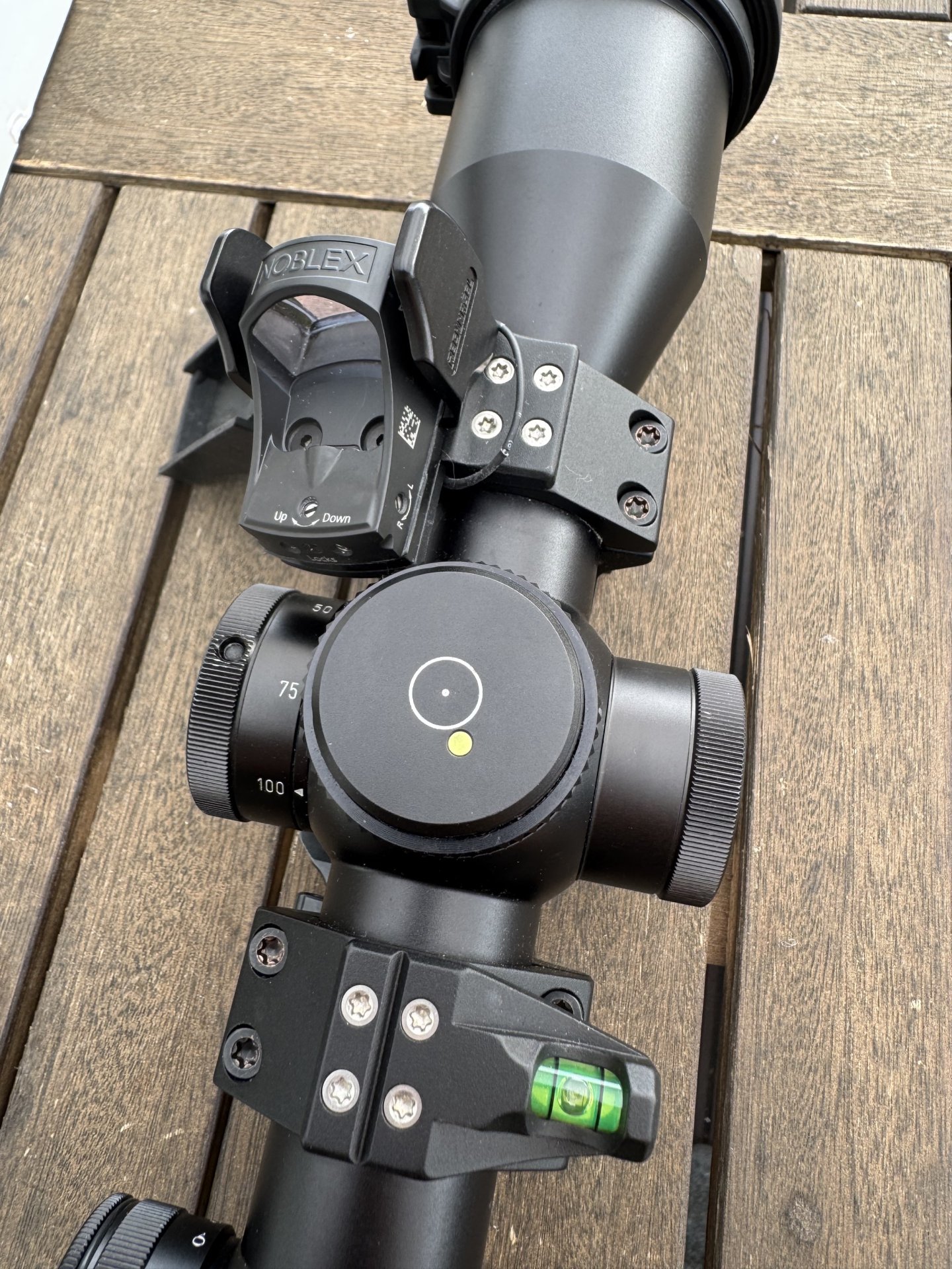 Schmidt & Bender PM II 3-20x50 Ultra Short mit ERA-Tac und Docter-Sight OVP Sniper DMR – Bild 3