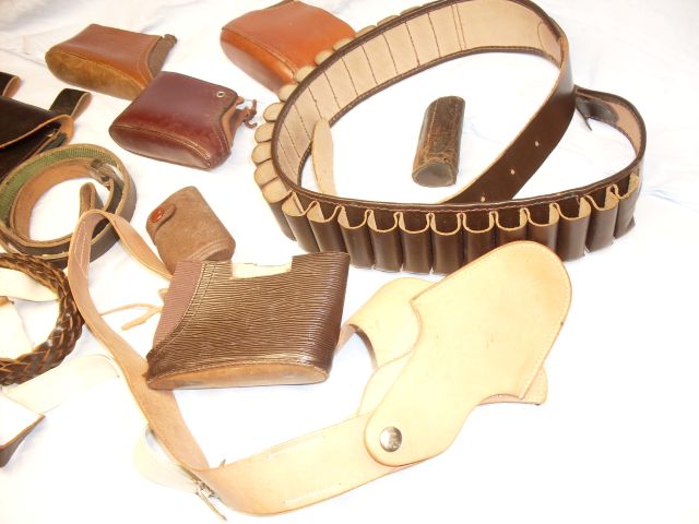 Konvolut Lederausrüstung zur Jagd – Bild 3