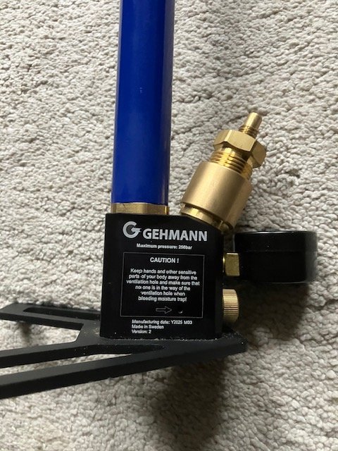 M 100Gehmann Turbo-Pressluft-Handpumpe – Bild 2