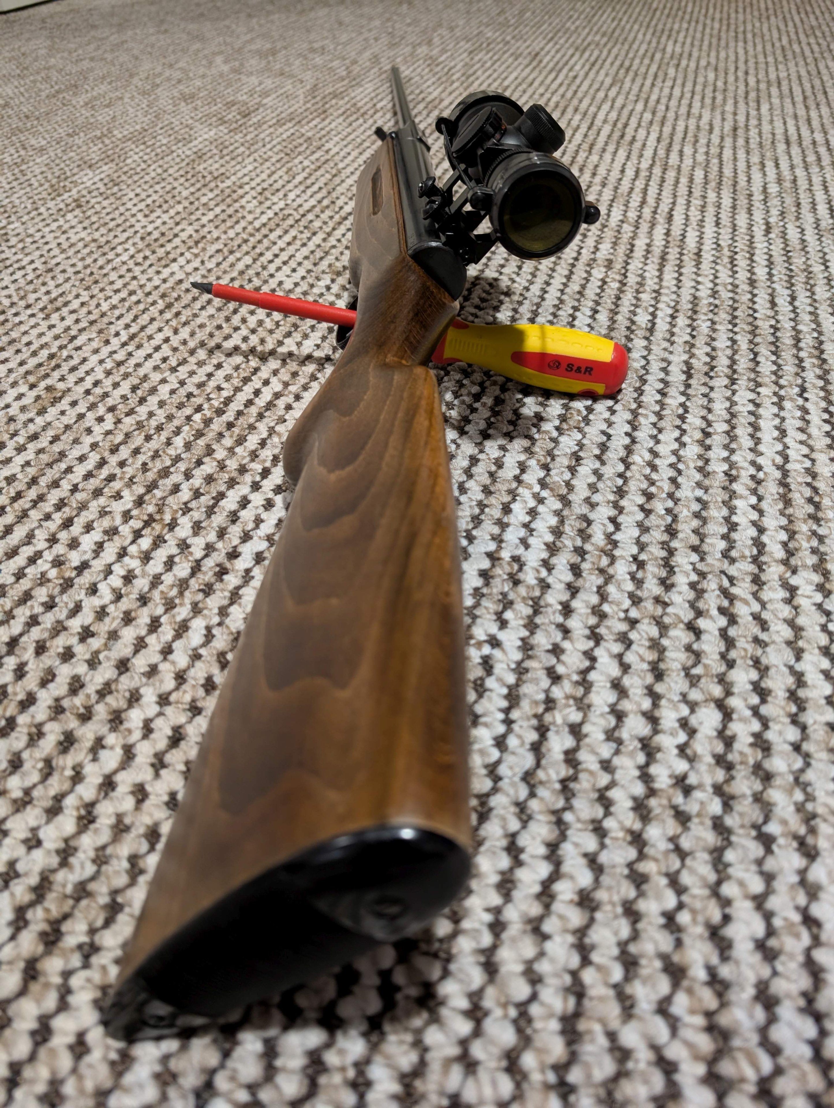 Burgo Weitschussluftgewehr Meisterschütze C - 70Jahre alt - ohne F - stark! – Bild 6