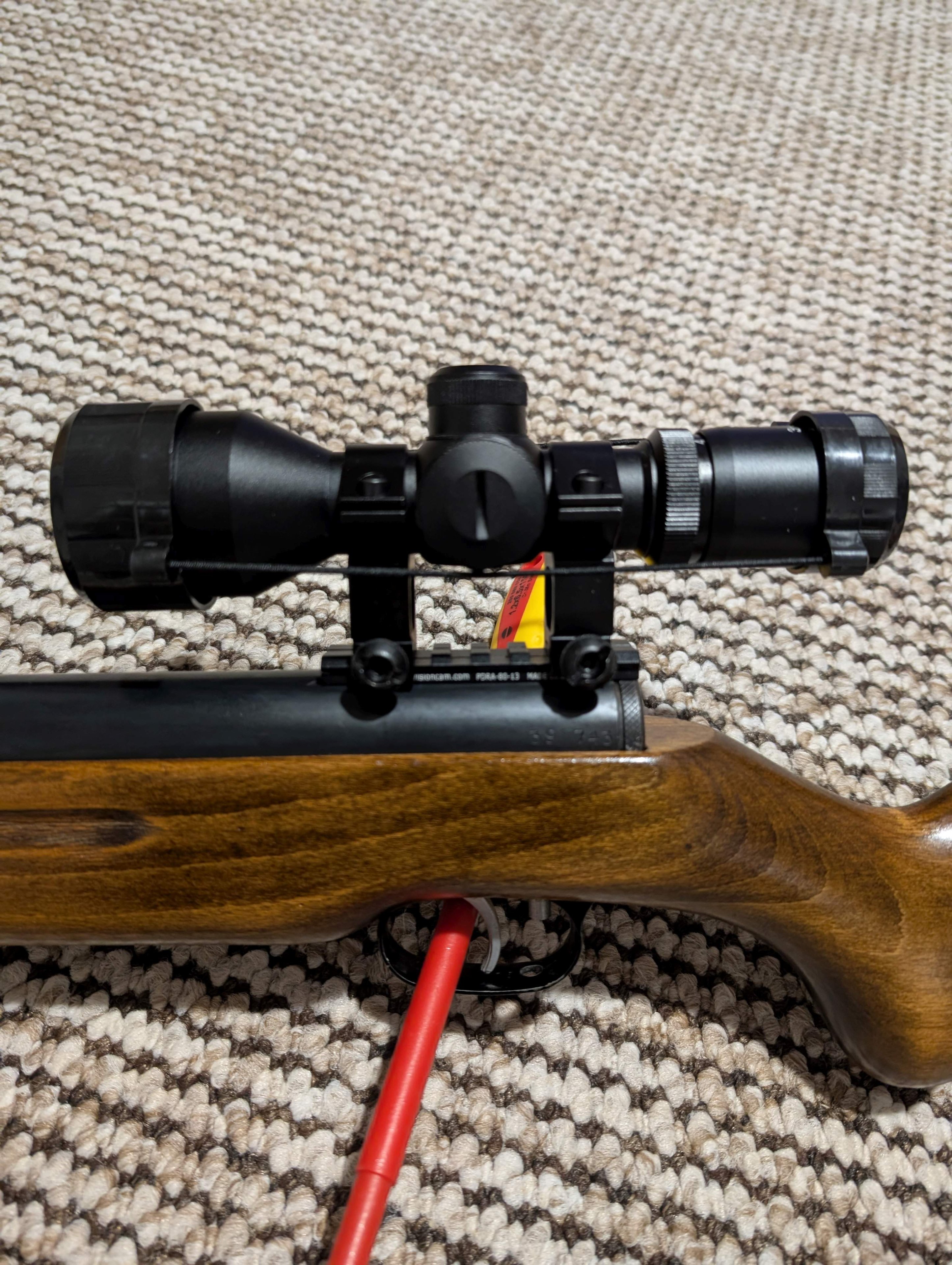 Burgo Weitschussluftgewehr Meisterschütze C - 70Jahre alt - ohne F - stark! – Bild 3