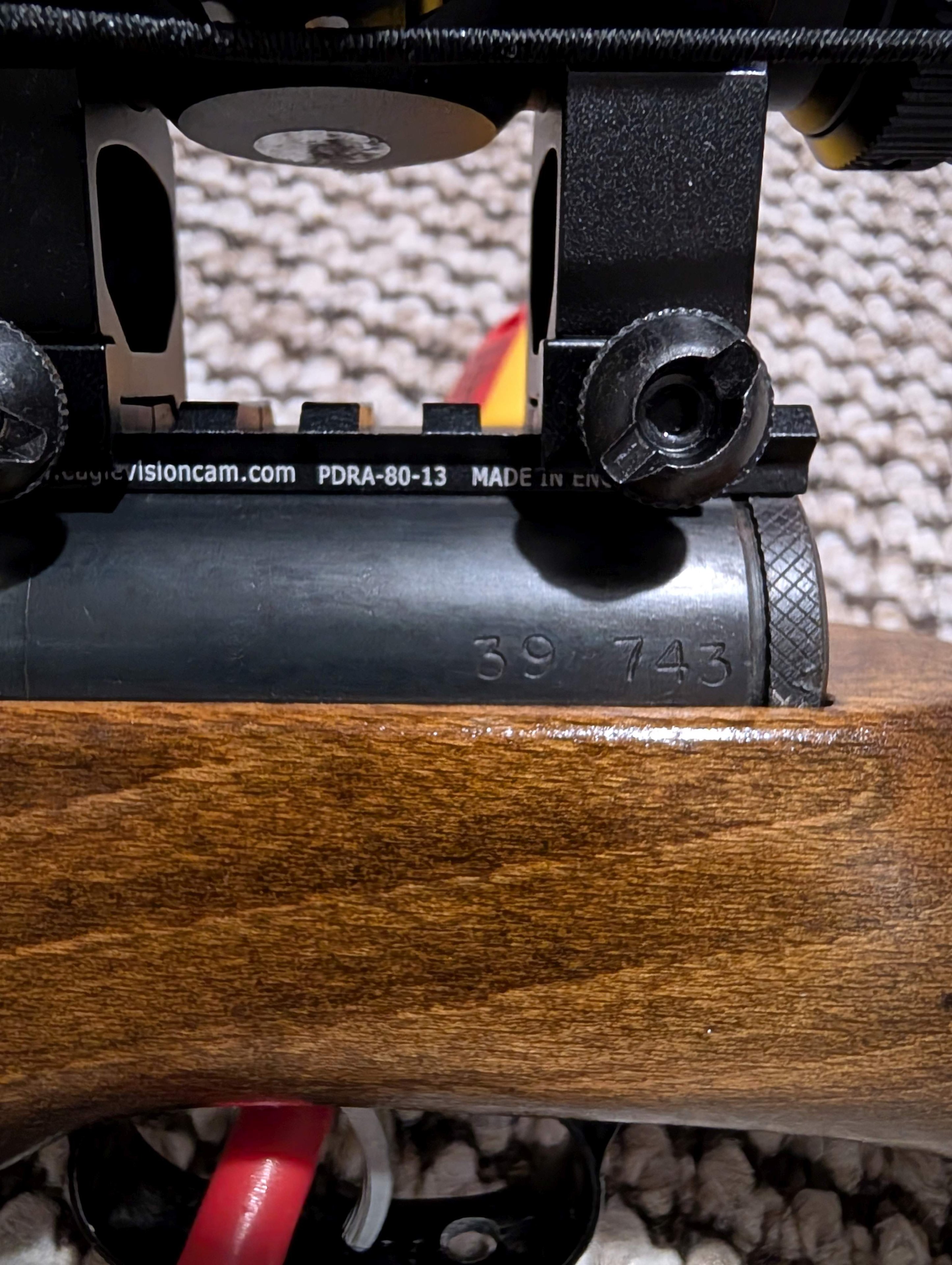 Burgo Weitschussluftgewehr Meisterschütze C - 70Jahre alt - ohne F - stark! – Bild 5