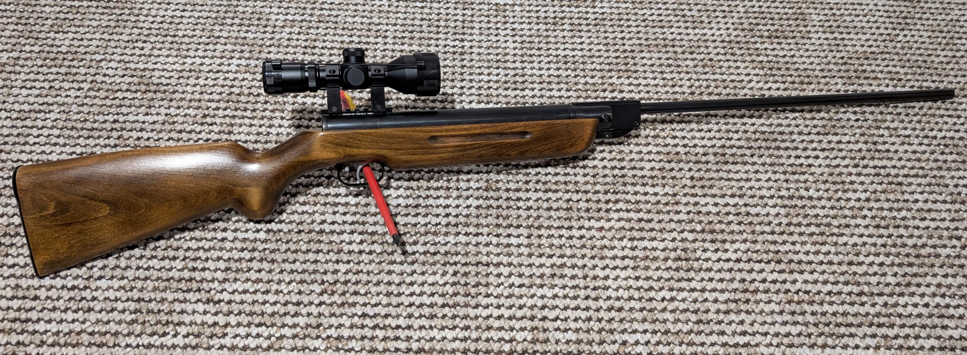 Burgo Weitschussluftgewehr Meisterschütze C - 70Jahre alt - ohne F - stark! – Bild 1