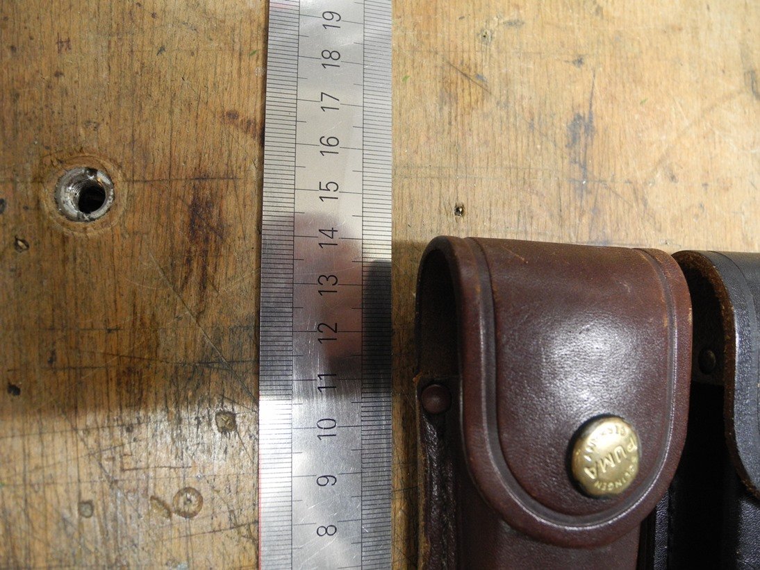 2 x Puma Messer Scheide, Gürteltaschen f. Taschenmesser – Bild 5