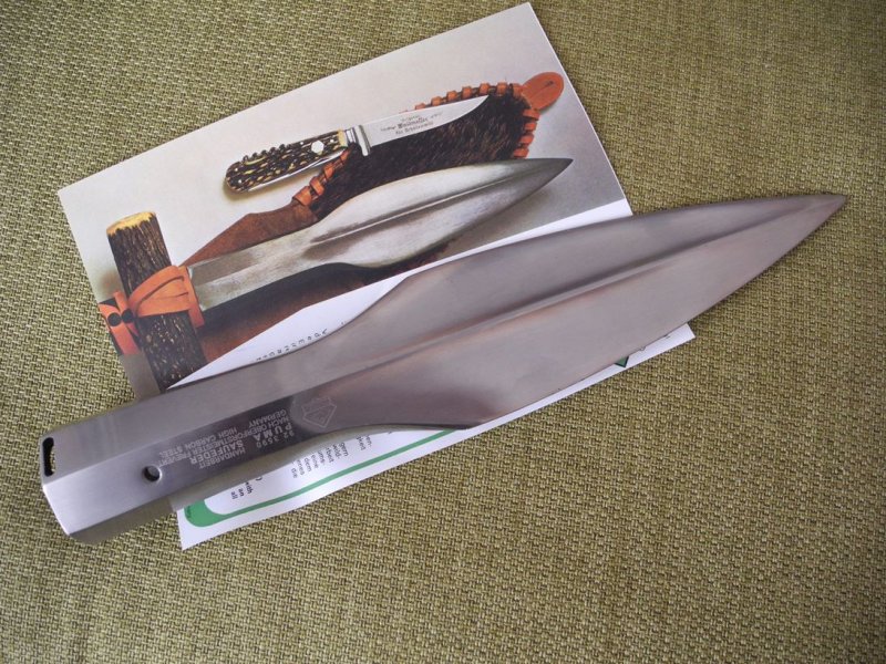 Puma Messer, Saufeder mit Beiblatt – Bild 3