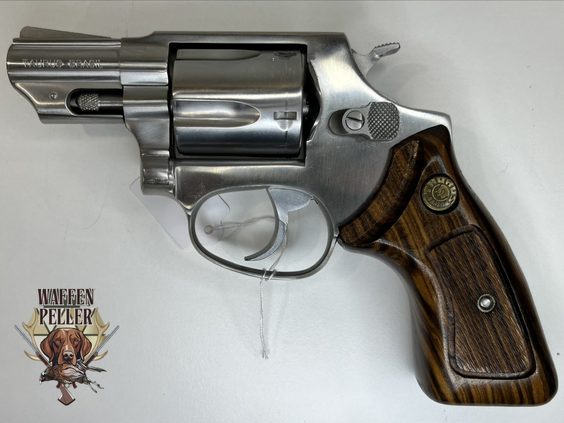Taurus Modell 85 Stainless .38 Special 2" Snubnose – Holzgriffe – Top-Zustand – Bild 1