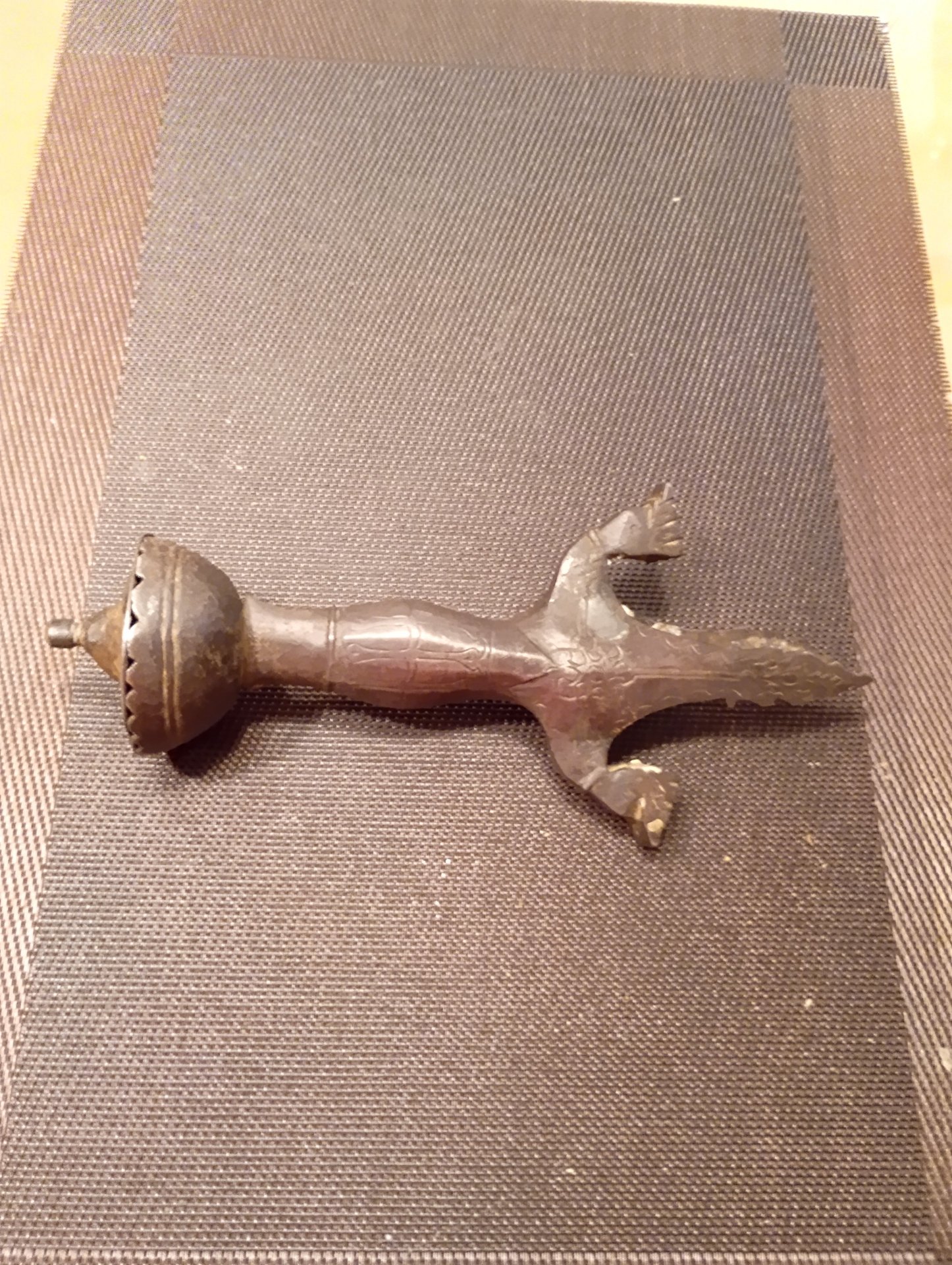 Alter Griff Dolch Messer Säbel – Bild 1