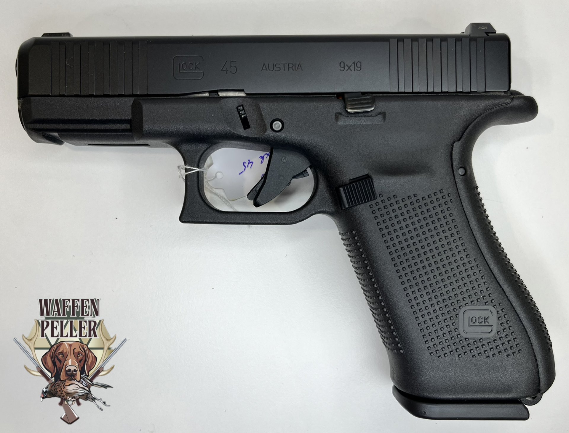 Glock 45 Kal. 9x19 mm – Top-Zustand | verbauter Glock Performance Trigger | 3 Magazine | Koffer absp – Bild 2