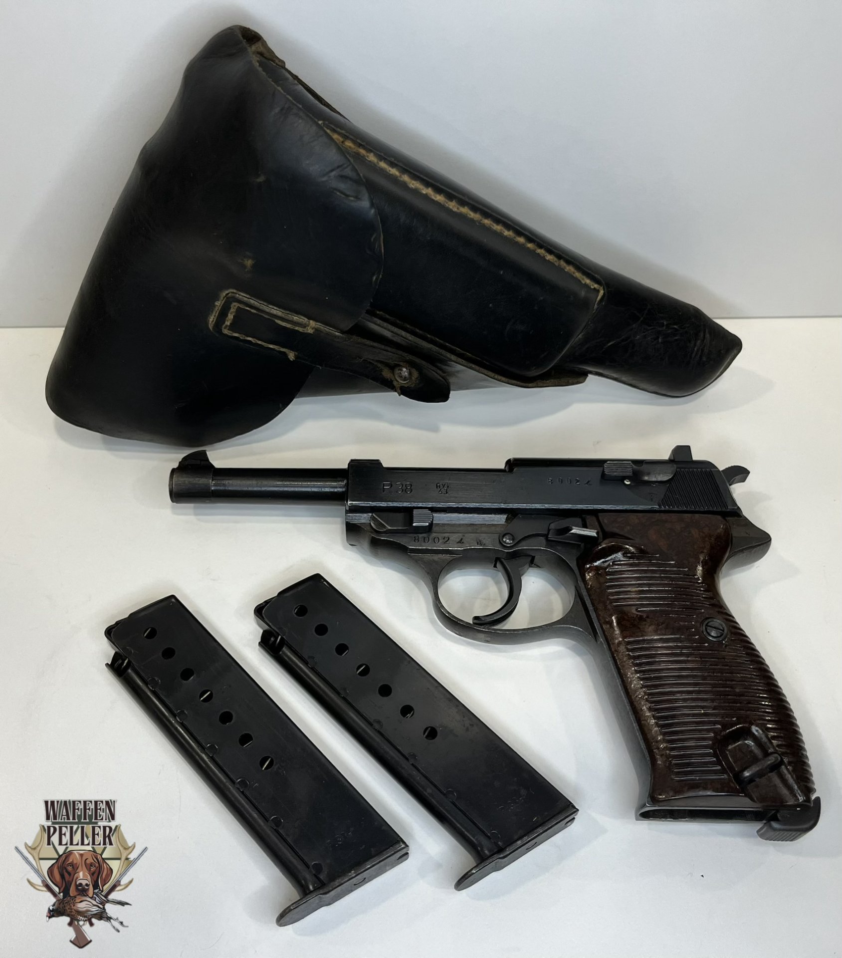 Mauser P38 „byf 43“ 9mm Luger – Nummerngleich mit Original-Holster & CIP-Neubeschuss (2026) – Bild 1