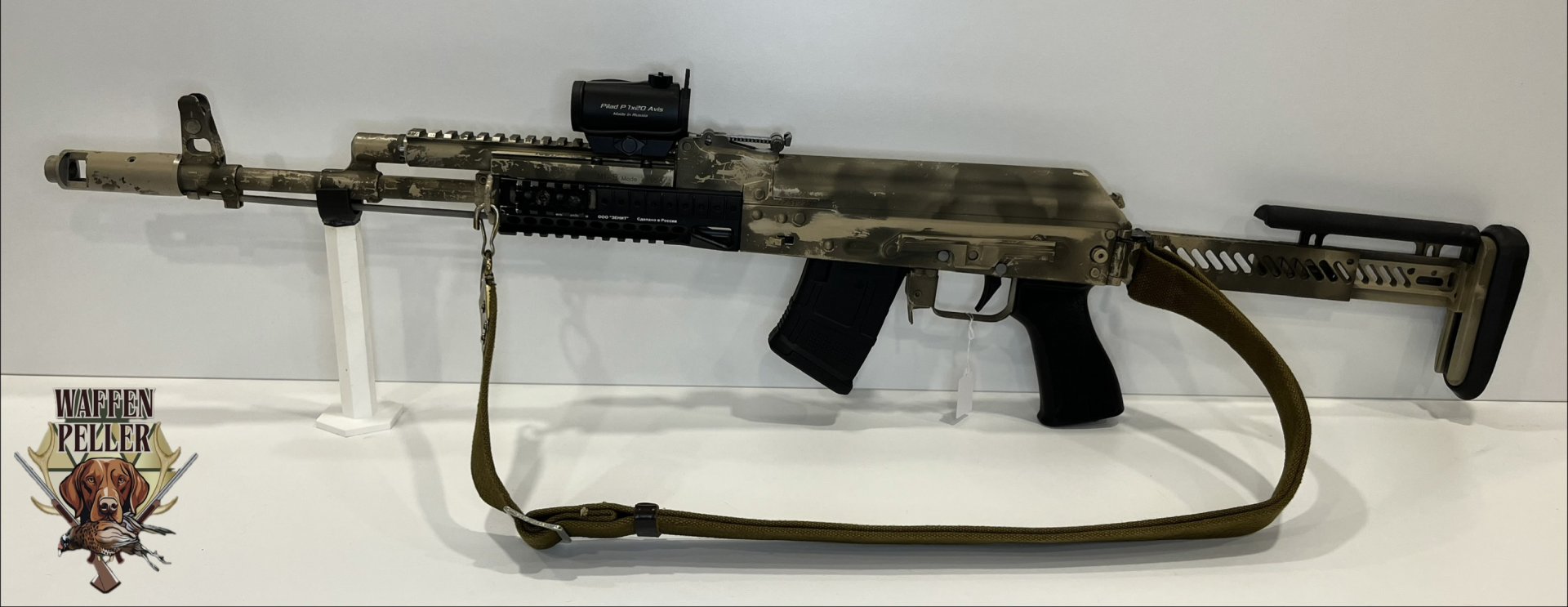 Izhmash Saiga M3 Kal. 7,62x39 – Custom ZenitCo /ALG /UltiMAK – High-End Cerakote Finish +VOMZ Pilat – Bild 1