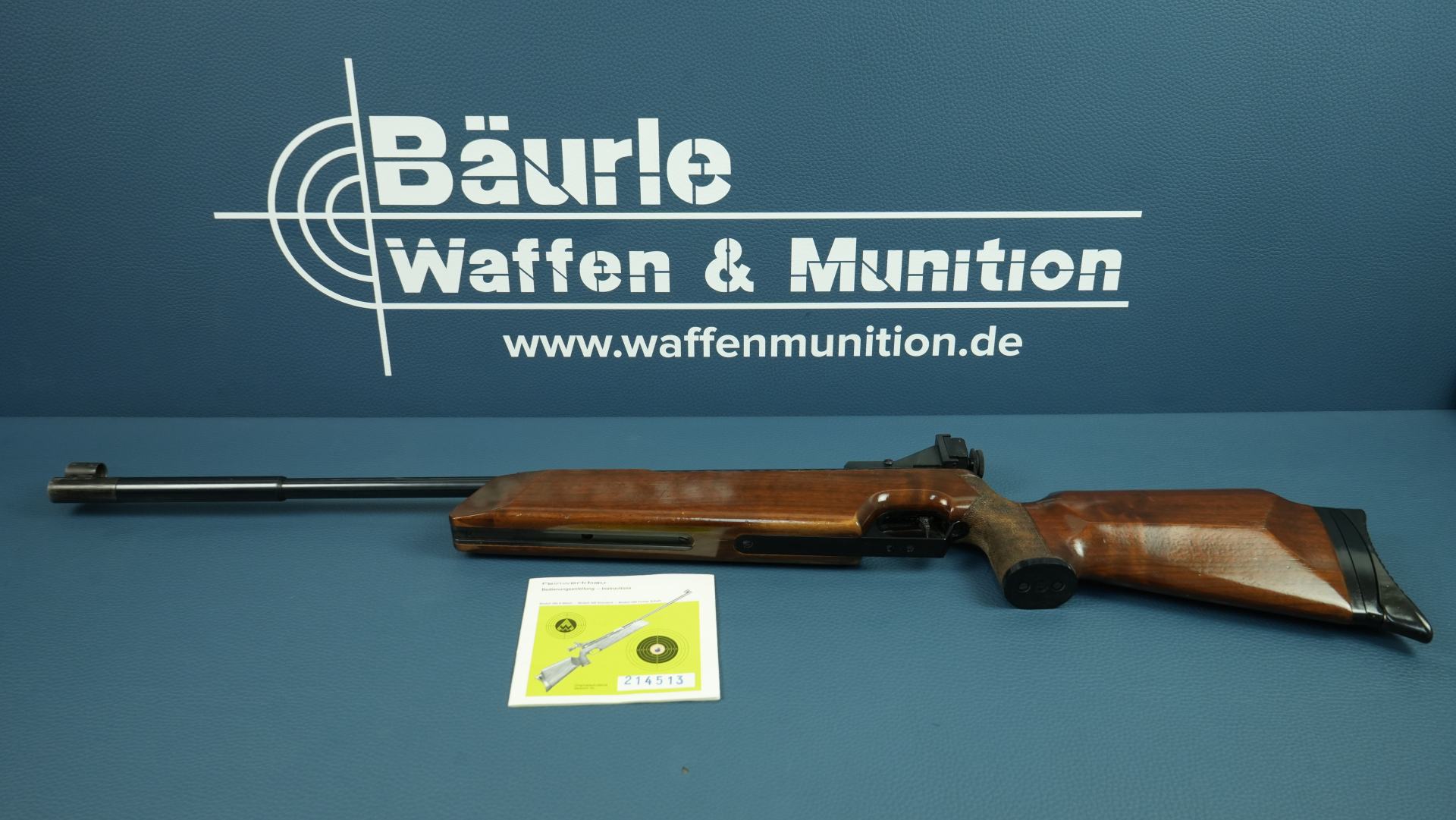 Feinwerkbau 300S cal. 4,5mm; Kein: Walther, Anschütz – Bild 1