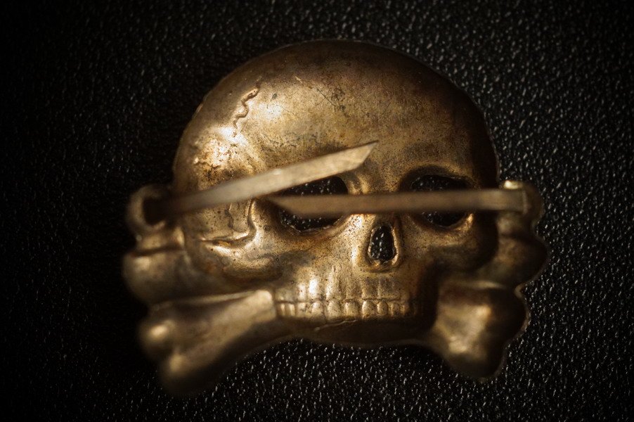 WK1 Totenkopf für Dragoner, auch 1.Model für Schaftmütze WK2 – Bild 2