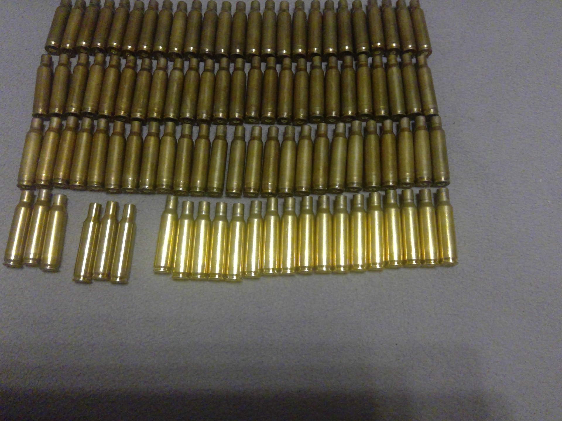 .222 REM Messinghülsen – Bild 1