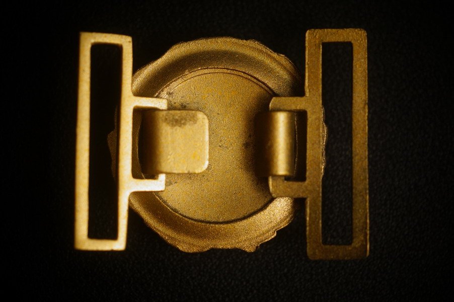 Kriegsmarine Dolch Unterschnallriemen Koppelschloss, WK2 – Bild 2