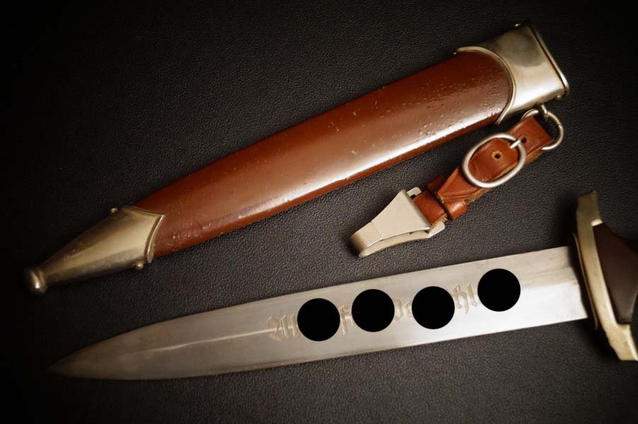 XA Dolch mit Gehänge, RZM Code, Bastelteil, ca. 60-70 Jahre alt – Bild 2