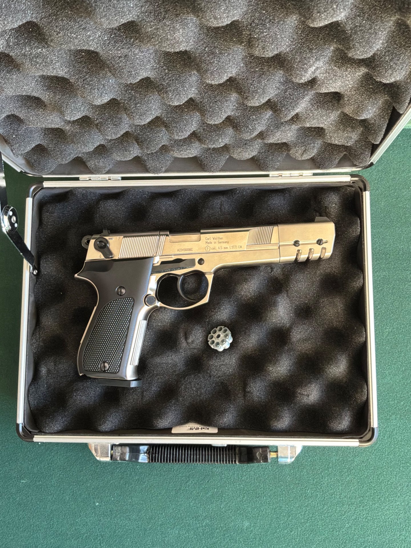 Walther CP88 Competition vernickelt neuwertig!!! – Bild 1