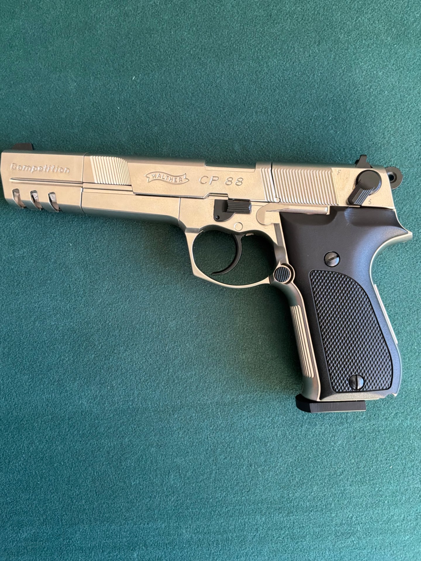 Walther CP88 Competition vernickelt neuwertig!!! – Bild 3