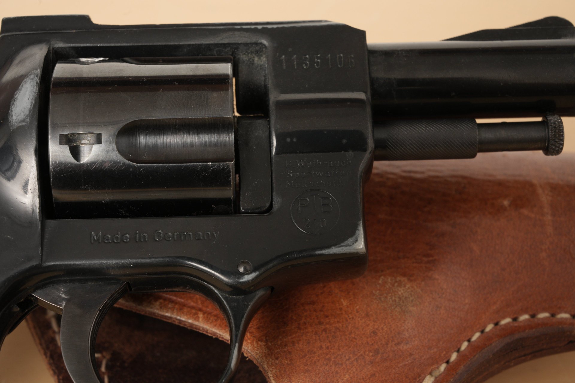 H. Weihrauch, Arminius HW1G, Revolver mit PTB-Zulassung – Bild 5