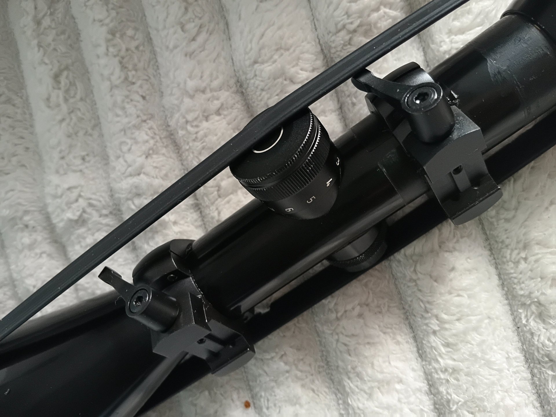 Schmidt&Bender 2,5-10x56 Abs. 4 LP incl. Montageringe und Rusan ARM52-62 – Bild 3
