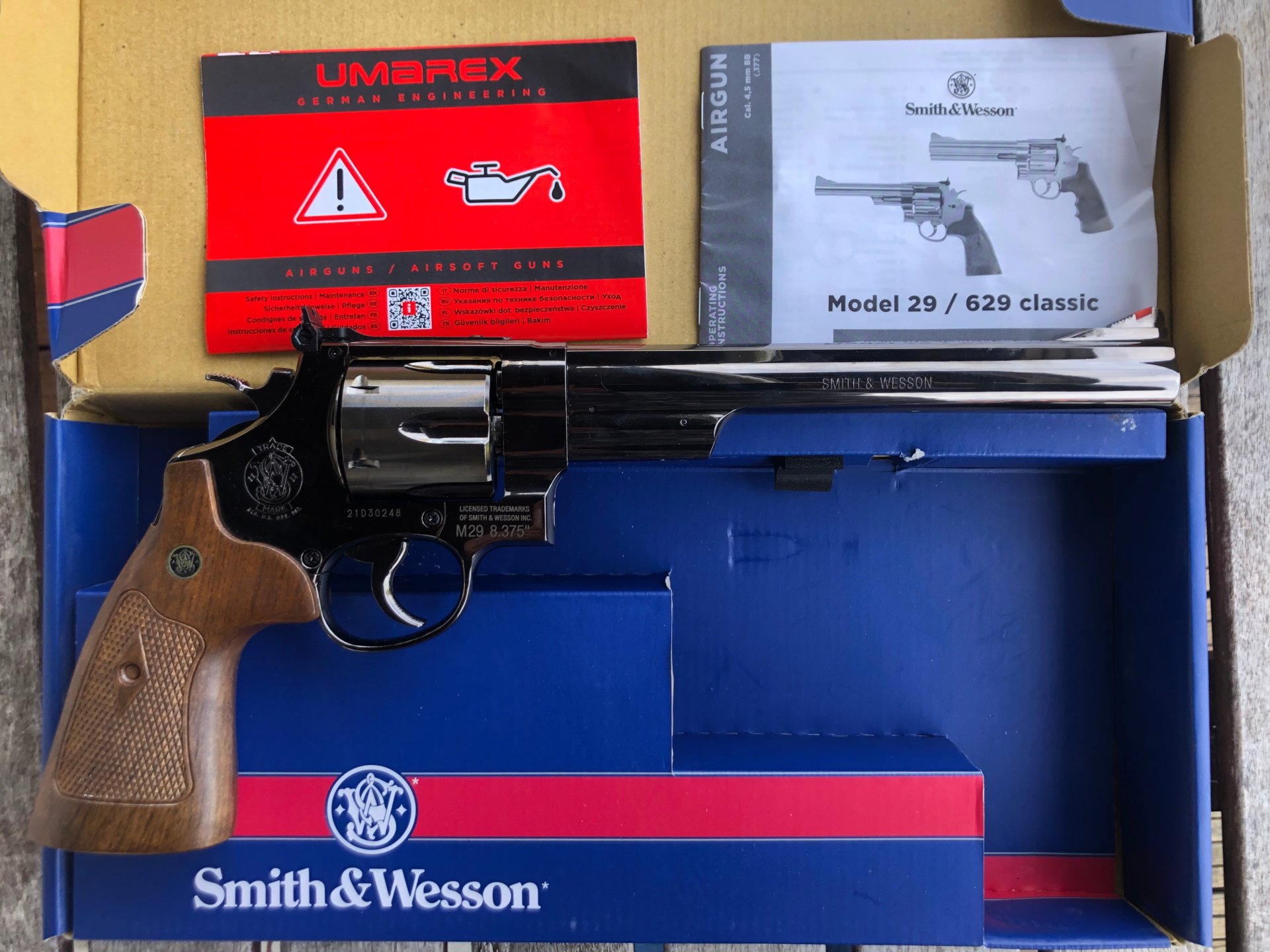 Smith & Wessson Model 29 8/38" co2 Revolver – Bild 3