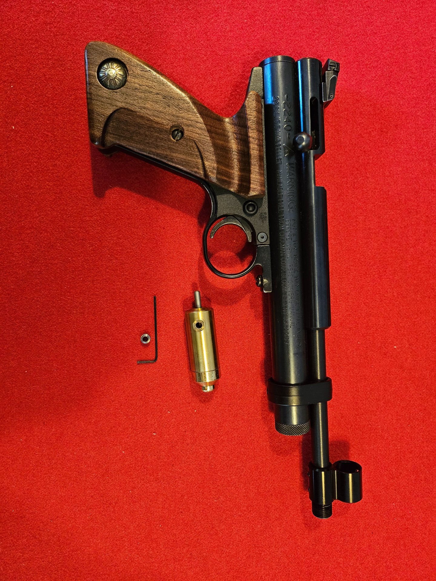 Crosman 2240 co2 Luftpistole 5,5mm Diabolo komplett aus Metall – Bild 1