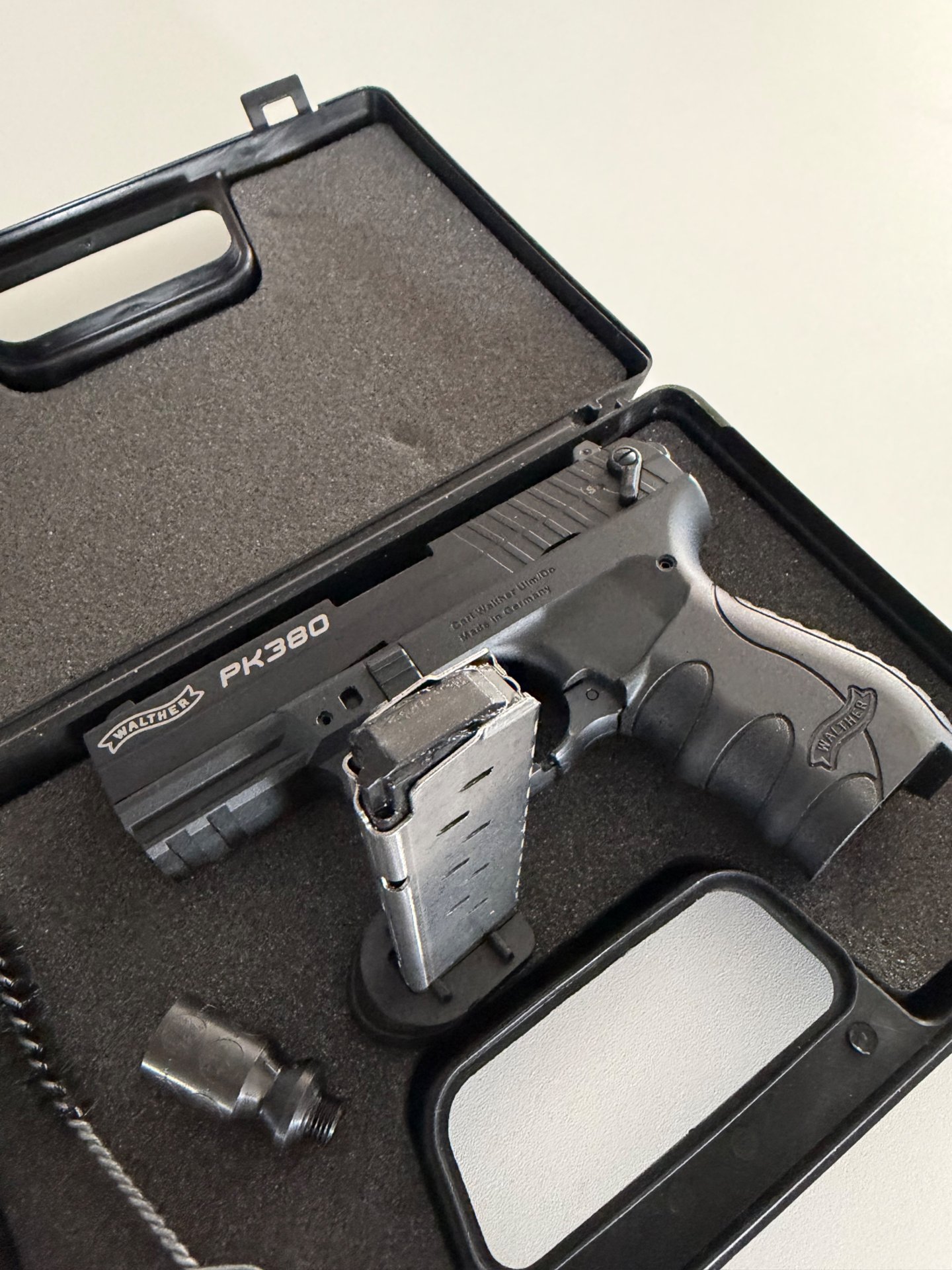 Umarex Walther PK380 9 mm P.A.K. Black – Bild 3
