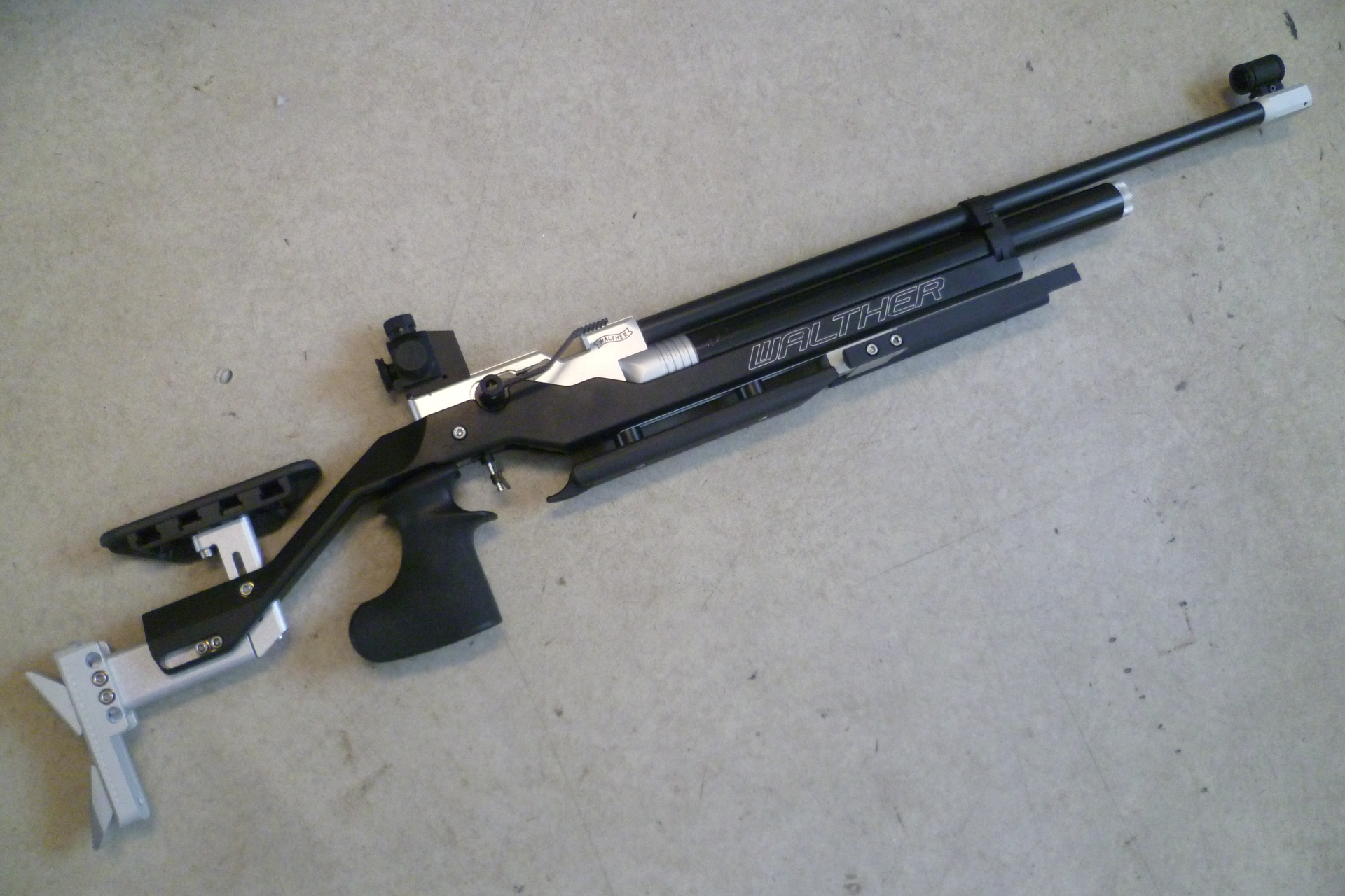 Matchluftgewehr Walther LG 400 Blacktec Alu Re/Li – Bild 4