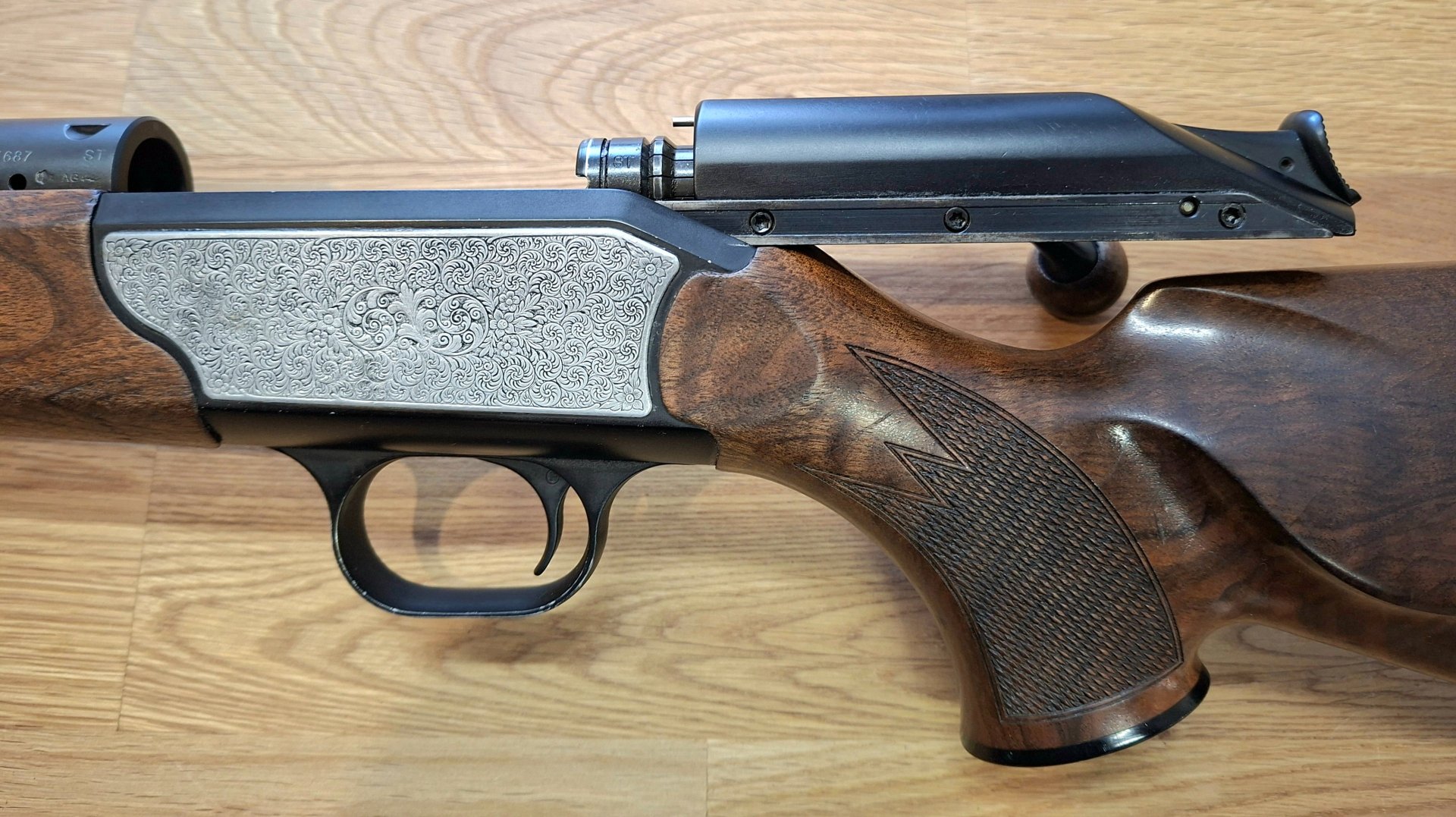 Blaser R93 Stutzen Kal. 8x57 IS, Bj 2006, Achtkantlauf – Bild 3