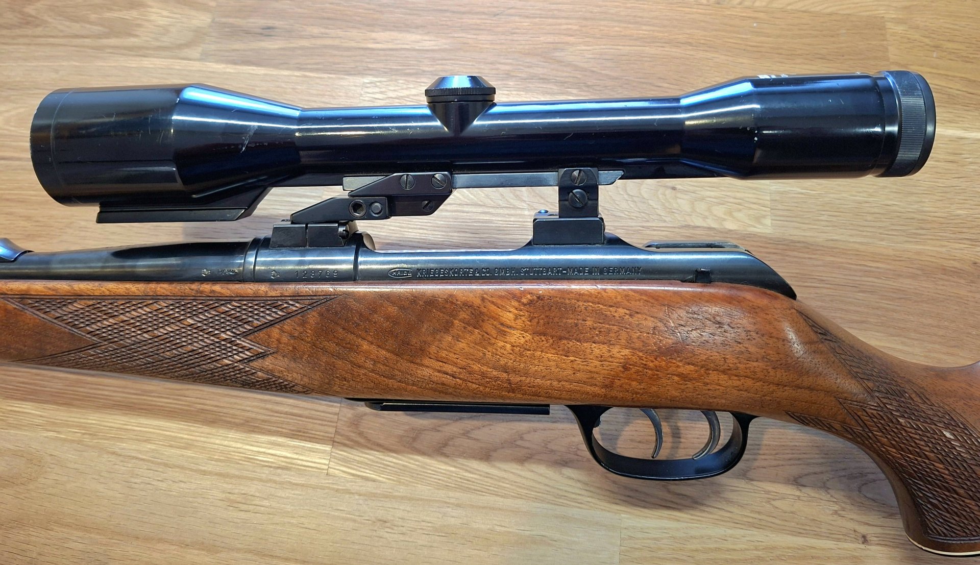 Rep.-Büchse Krico Kal. .308 Win, Bj 1976, ZF Zeiss Diatal Z, 6x42 – Bild 5