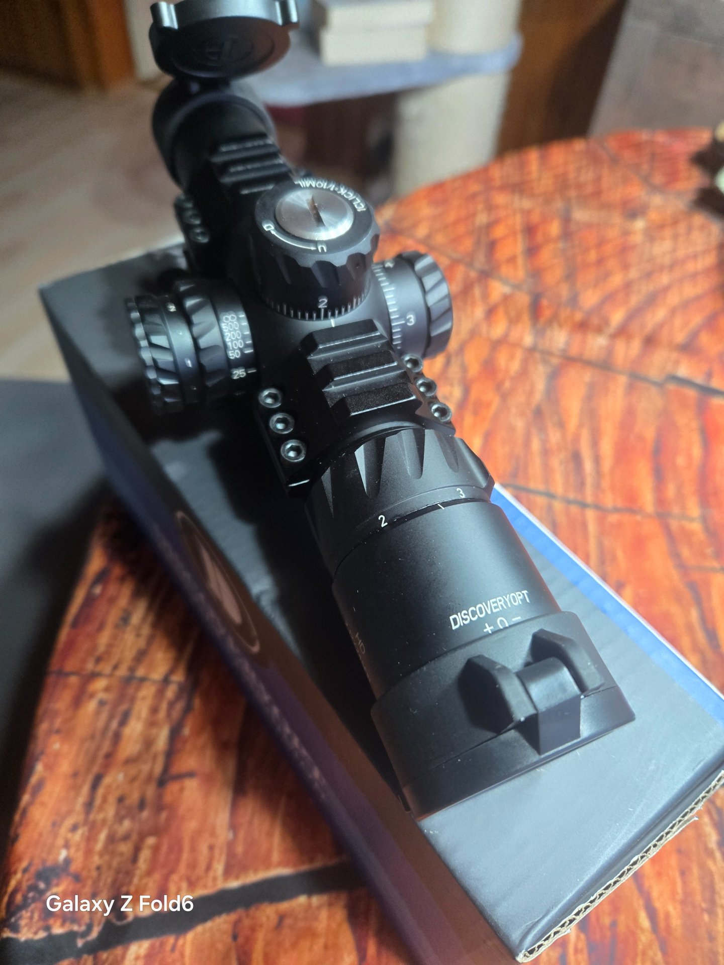 Discoveryopt HD 2-12X24 SFIR FFP beleuchtetes Zielfernrohr 215 mm LPVO mit Montage – Bild 6