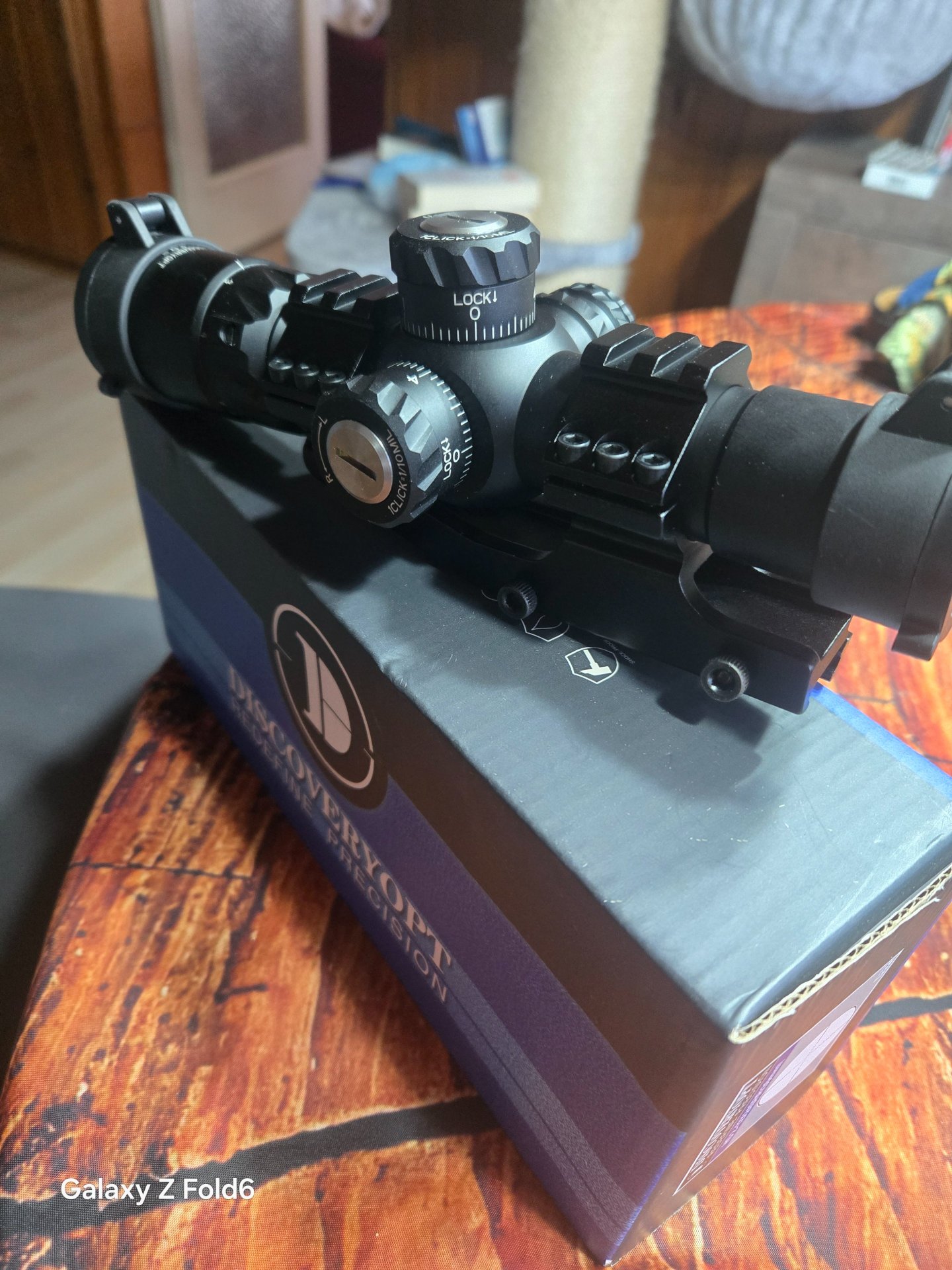 Discoveryopt HD 2-12X24 SFIR FFP beleuchtetes Zielfernrohr 215 mm LPVO mit Montage – Bild 7