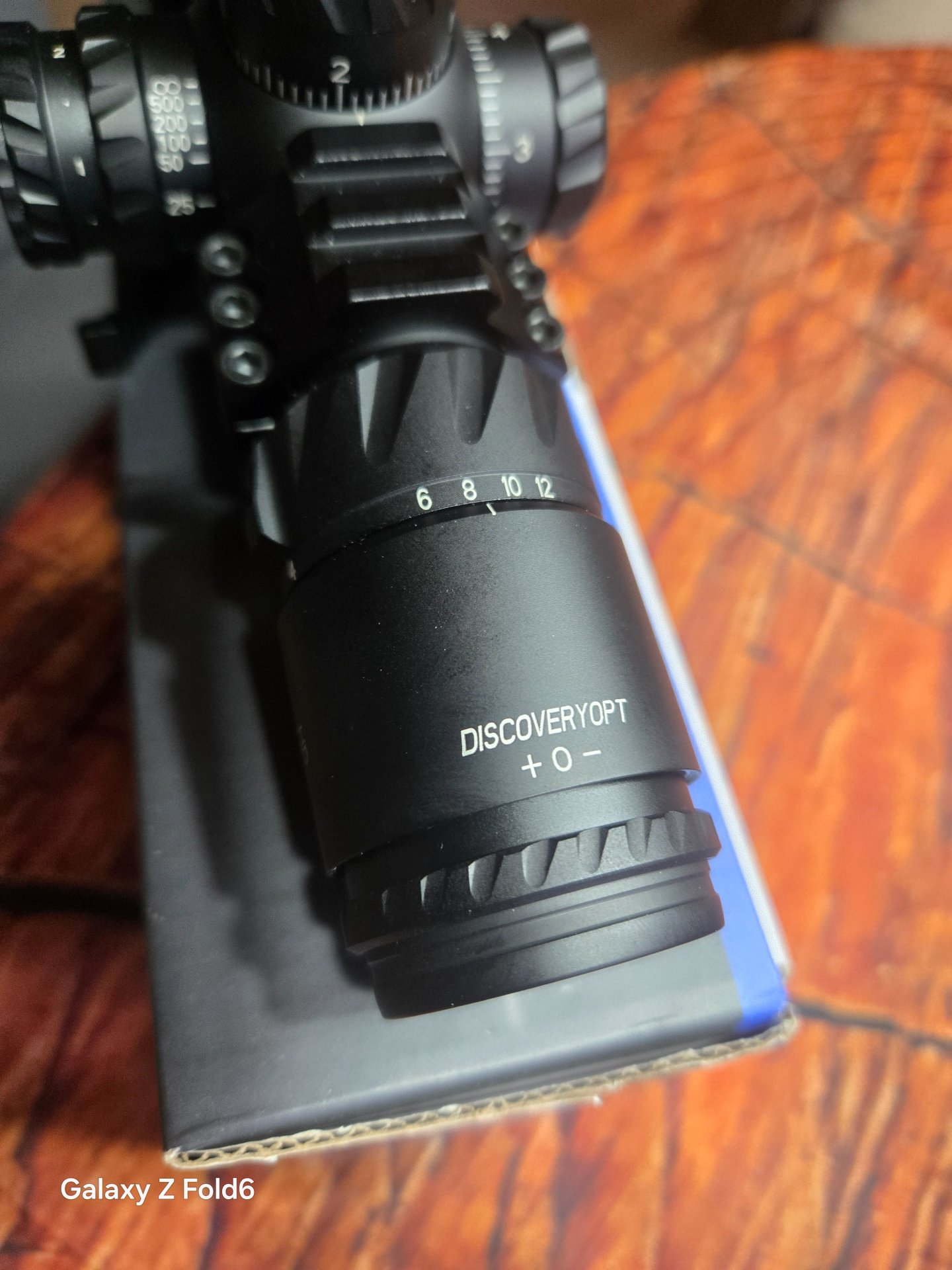 Discoveryopt HD 2-12X24 SFIR FFP beleuchtetes Zielfernrohr 215 mm LPVO mit Montage – Bild 9