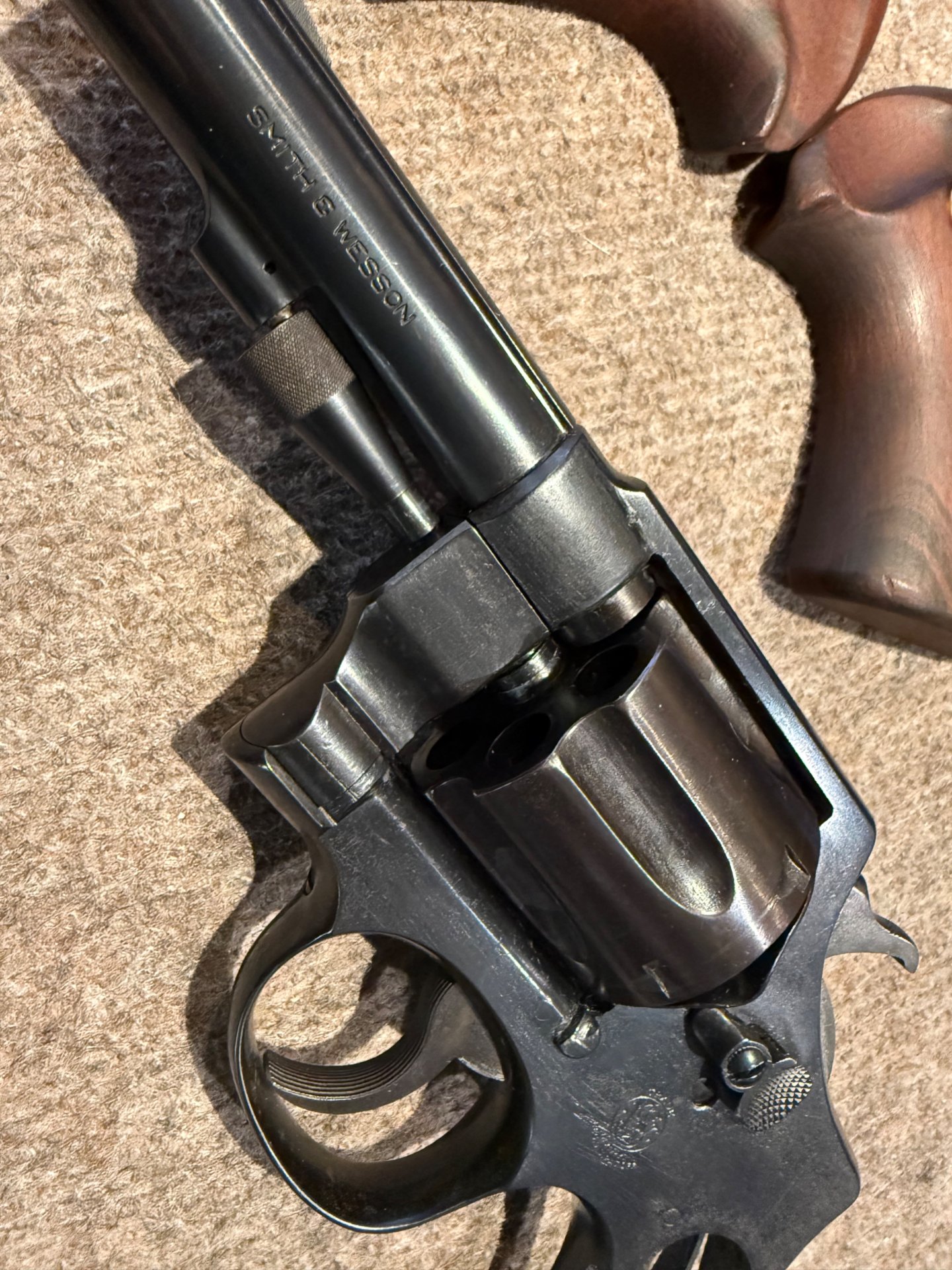 US Militärrevolver S&W .38 CTG Brasilienkontrakt Mod. 1917/ Mod.1937 – Bild 4