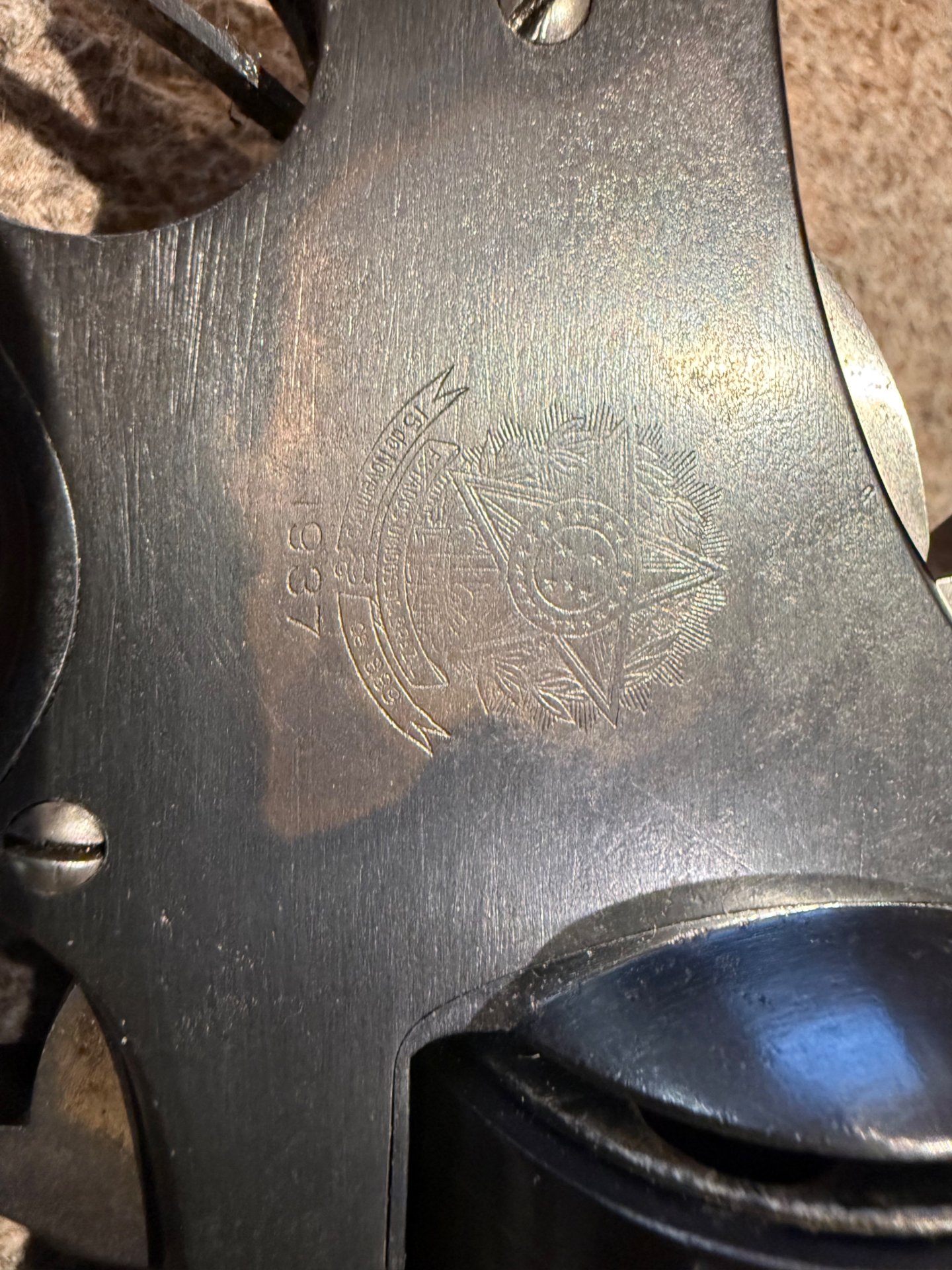 US Militärrevolver S&W .38 CTG Brasilienkontrakt Mod. 1917/ Mod.1937 – Bild 3