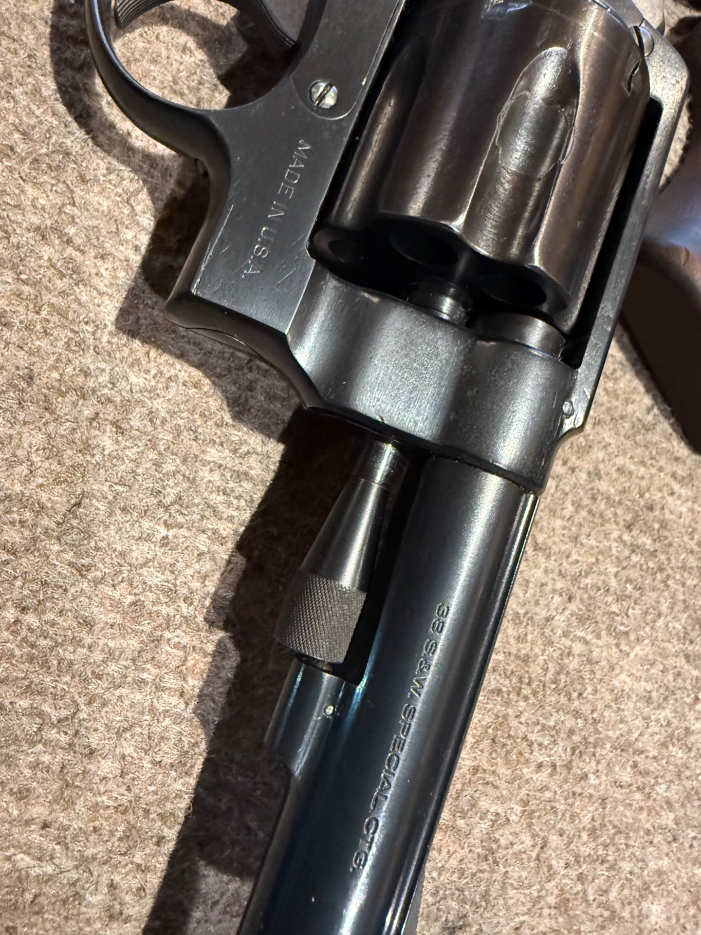 US Militärrevolver S&W .38 CTG Brasilienkontrakt Mod. 1917/ Mod.1937 – Bild 2