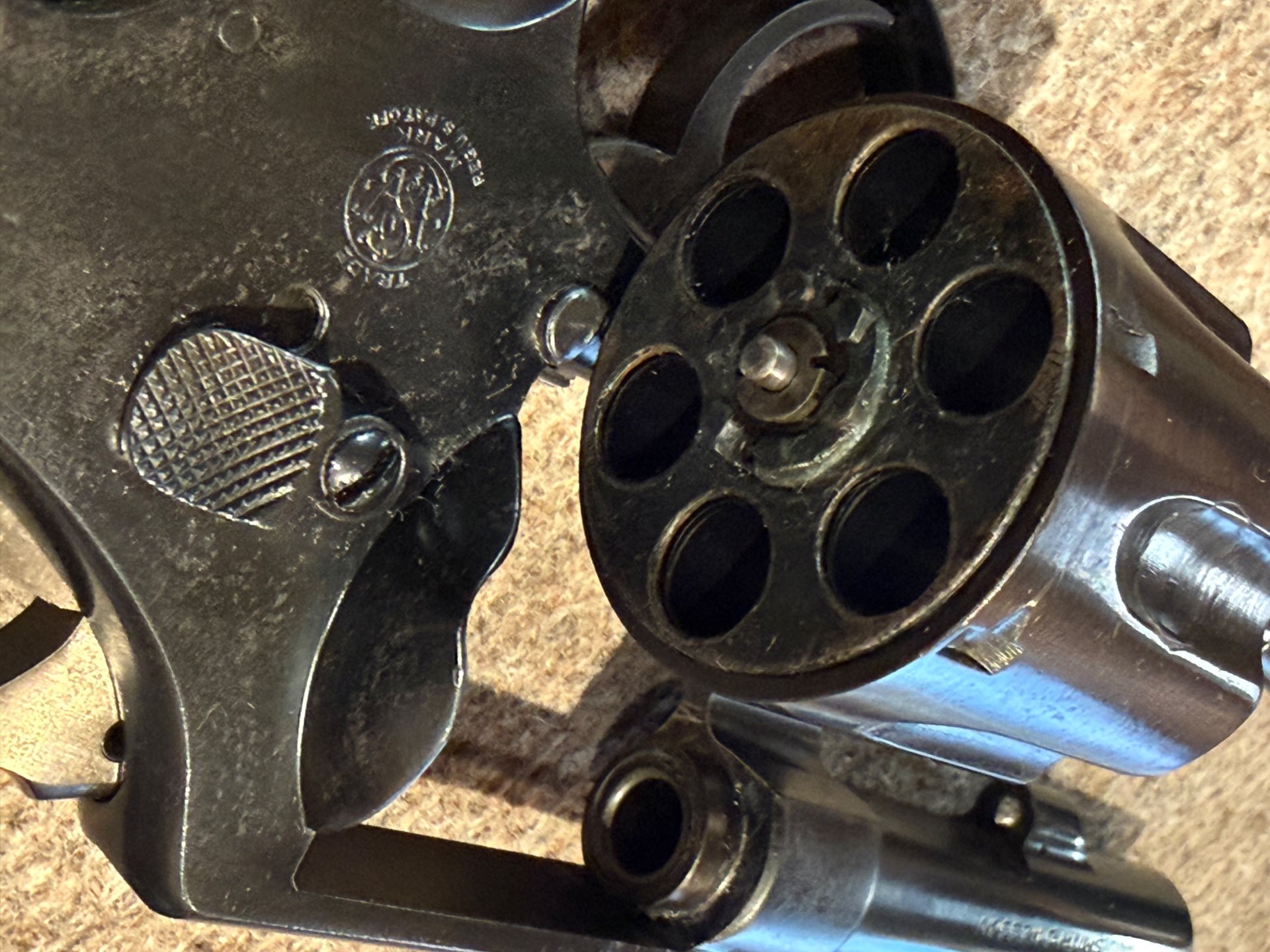 US Militärrevolver S&W .38 CTG Brasilienkontrakt Mod. 1917/ Mod.1937 – Bild 7