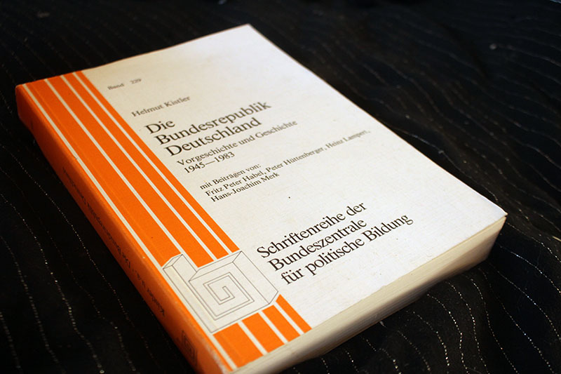 Die Bundesrepublik Deutschland - Vorgeschichte und Geschichte 1945-1983 Helmut Kistler – Bild 1
