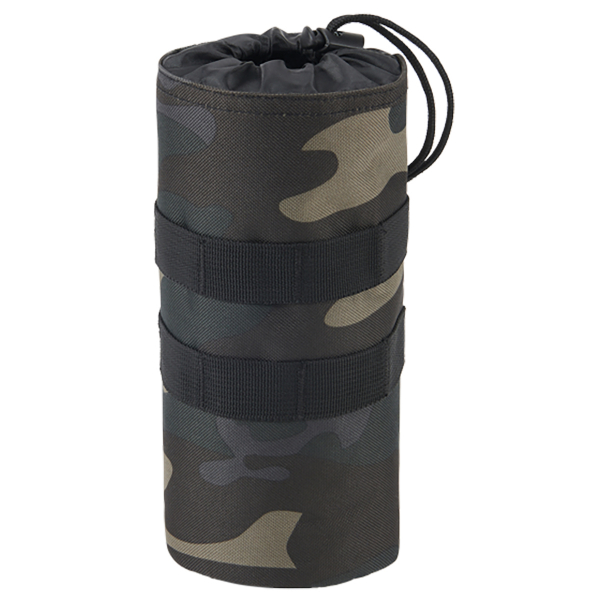Gürteltasche / Flaschenhalter von Brandit "Molle Bottle Holder I" - Dark Camouflage – Bild 1