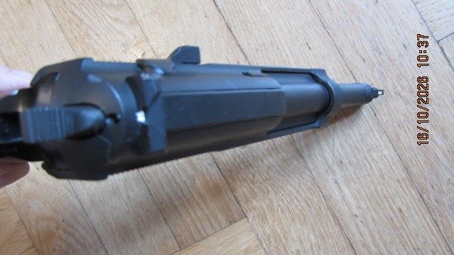 Walther P1 Bw mit verstärktem Leichtmetall Griffstück, Kal. 9mmLuger sehr gut – Bild 5