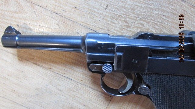 Mauser 08 Pistole S/42 1937, Kal. 9mmLuger – Bild 9