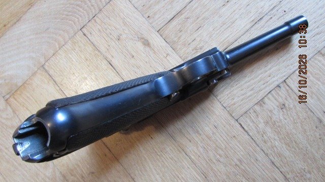 Mauser 08 Pistole S/42 1937, Kal. 9mmLuger – Bild 3