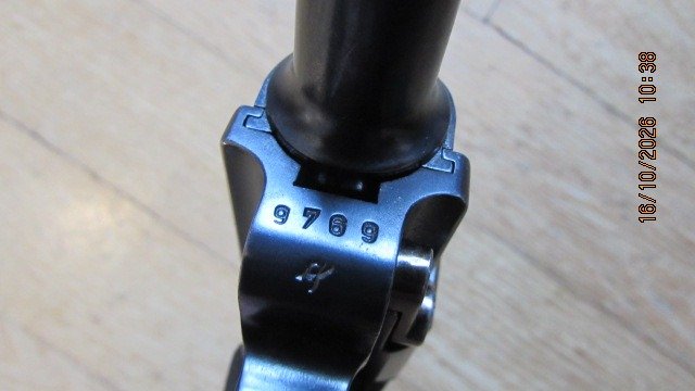 Mauser 08 Pistole S/42 1937, Kal. 9mmLuger – Bild 7