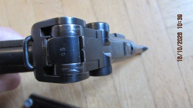 Mauser 08 Pistole S/42 1937, Kal. 9mmLuger – Bild 8