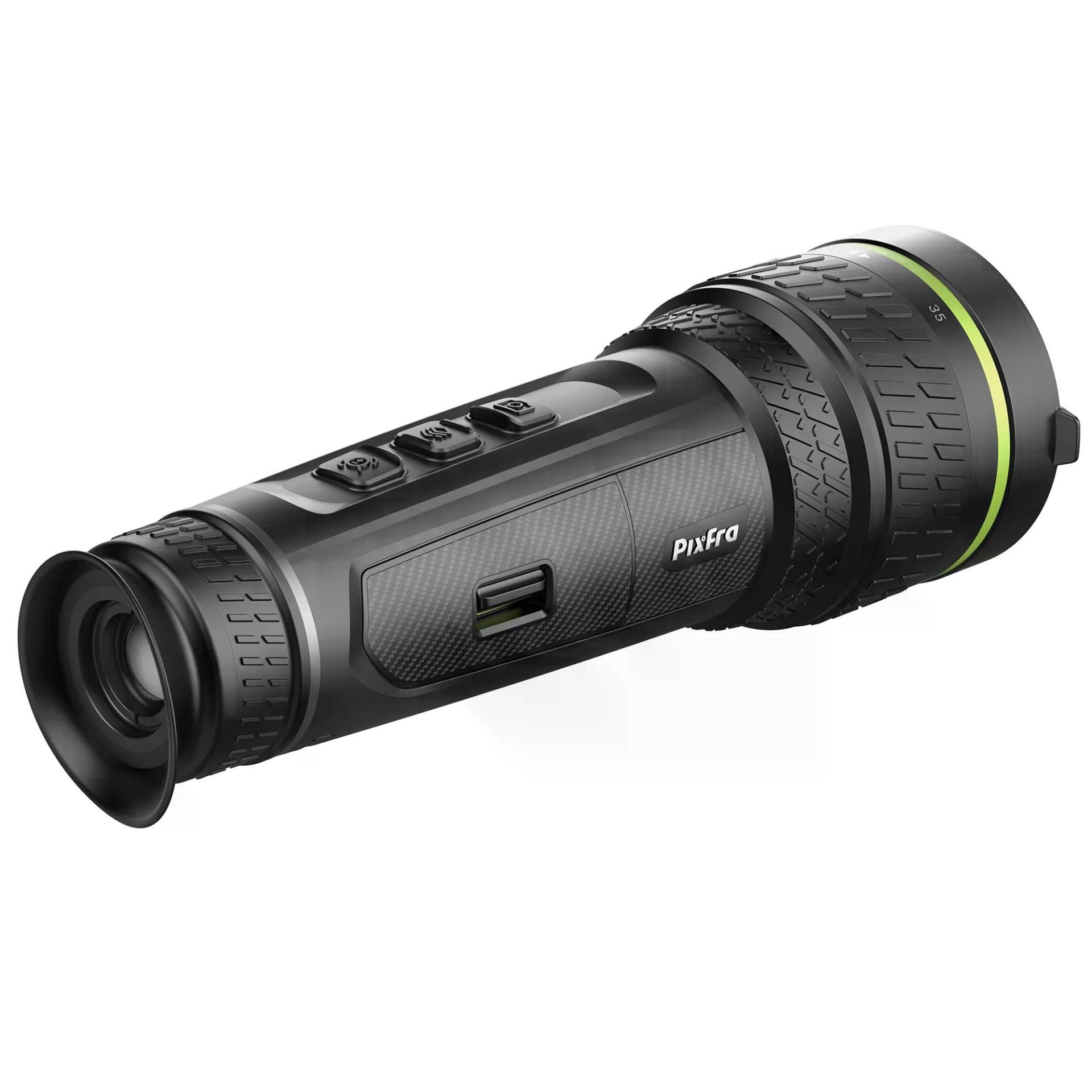PIXFRA Sirius SA70D Wärmebildmonokular mit 35/70mm Wechsellinse – Bild 2