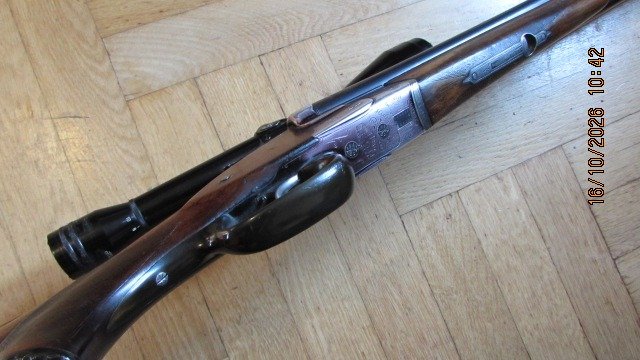 I. Meffert Drilling, Kal. 8x57JR, 16/70 – Bild 5