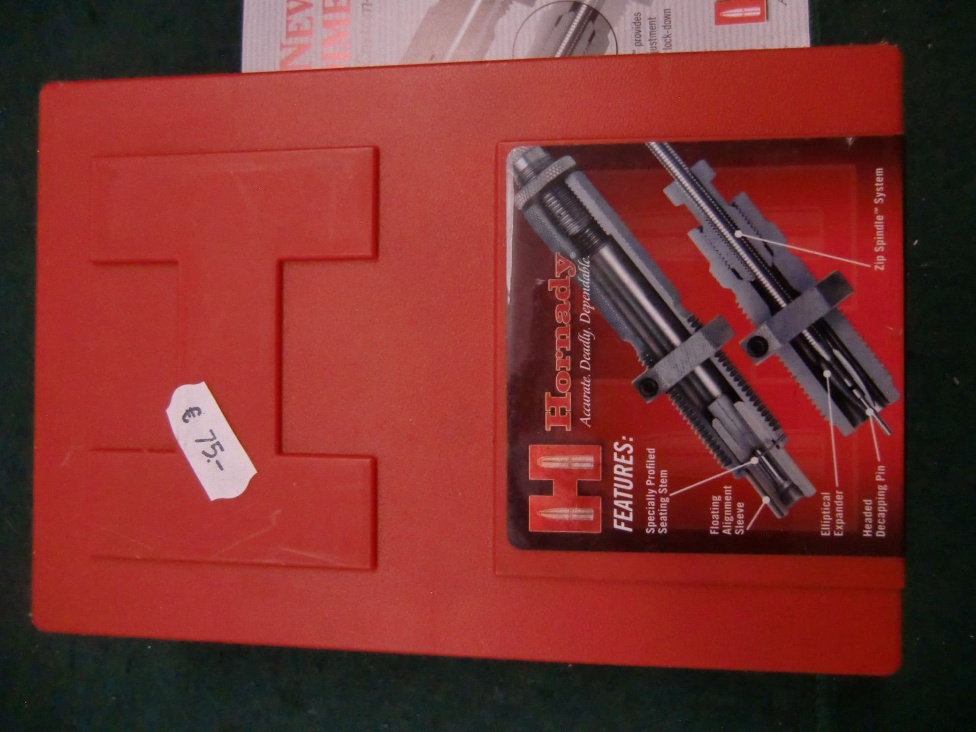 HORNADY Matritzensatz 45/70Govt Series II 3 Die Set Full Length mit Hülsenhalter 14 **unbenutzt – Bild 2