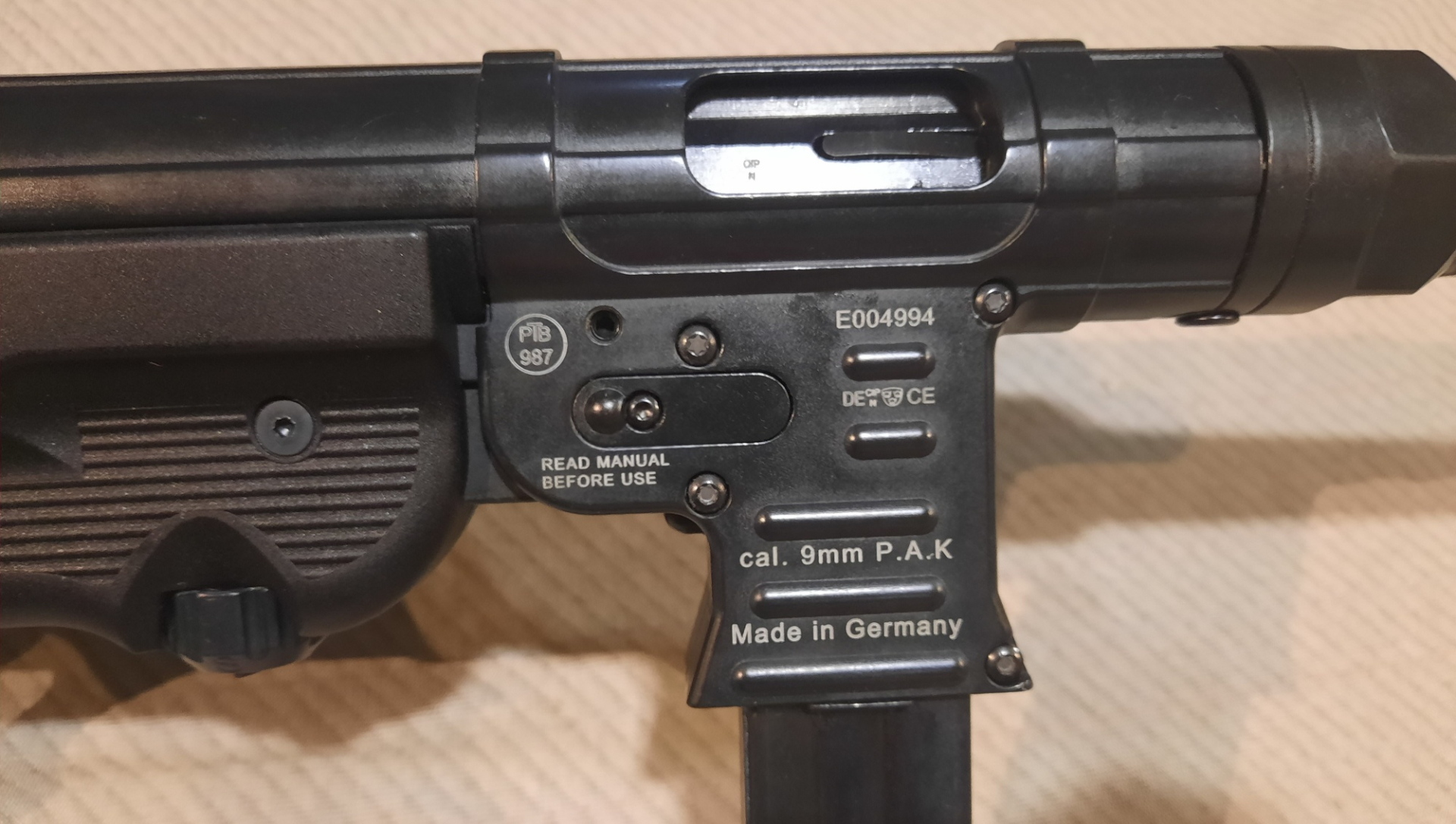 Scheckschussgewehr MP40 – Bild 3