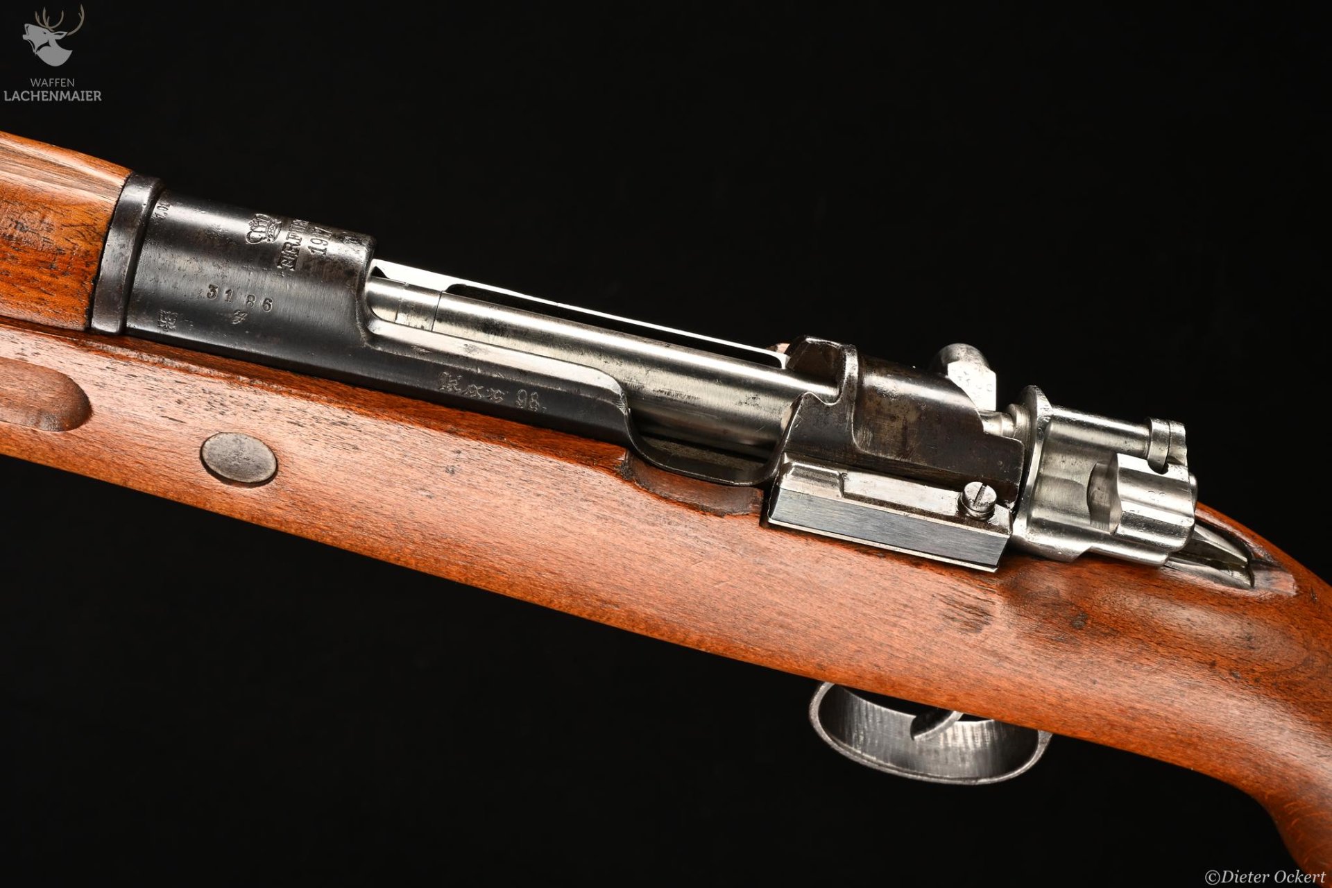 Karabiner 98/AZ Fertigung Erfurt 1917 Kaliber 8x57JS – Bild 2