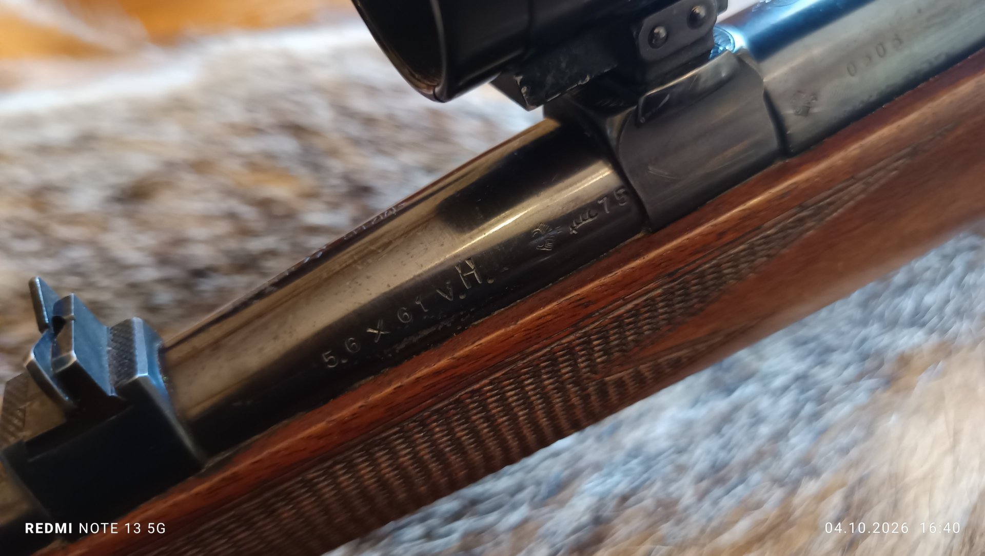 Repetierbüchse 5,6x61 s.E v. Hofe – Bild 3